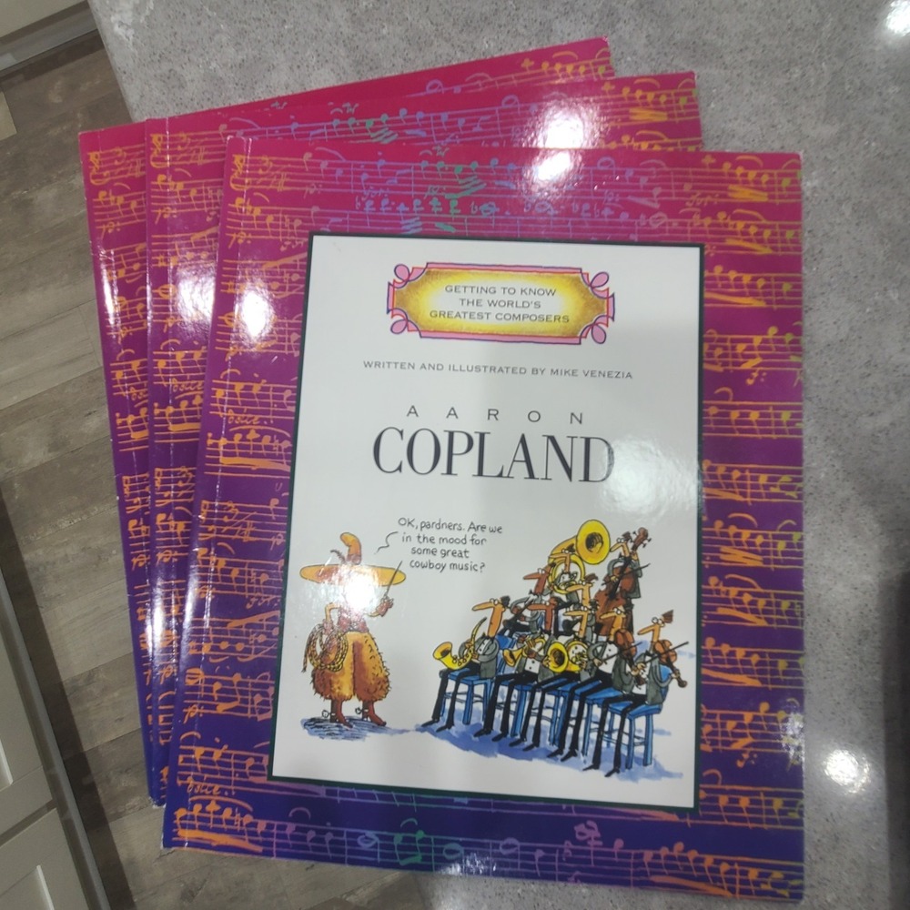 Getting to Know the World's Greatest Composers : Aaron Copland - paperback book
